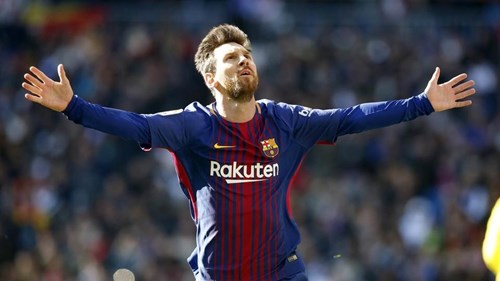 Việc vừa đón thêm “quý tử” sẽ giúp Messi thăng hoa trong trận Barca gặp Chelsea? Ảnh: FCB